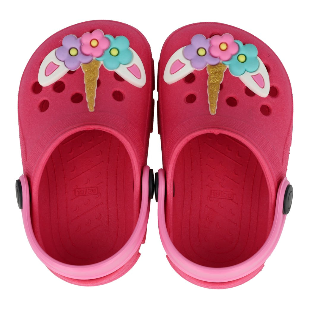 Luelua Babuche 24-25036-456 Magenta-Rosa Chiclete Pvc_7__